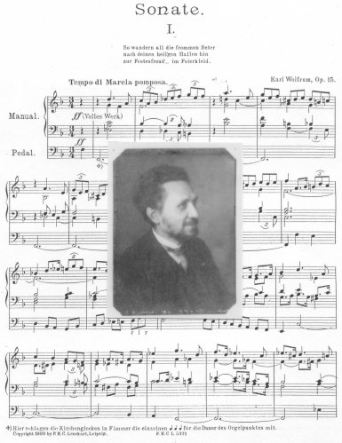 Sonate von Karl Wolfrum